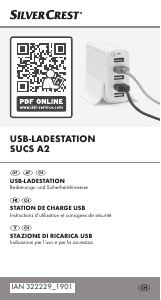 Bedienungsanleitung SilverCrest SUCS A2 USB-Hub