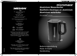 Bedienungsanleitung Micromaxx MD 15620 Wasserkocher