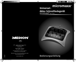 Bedienungsanleitung Micromaxx MD 13769 Akkuladegerät