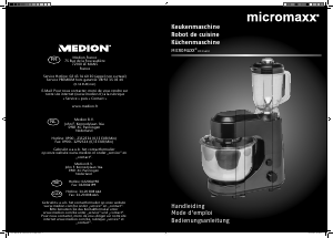 Mode d’emploi Micromaxx MD 14610 Robot de cuisine