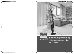 Bedienungsanleitung Home Ideas MD 18835 Staubsauger