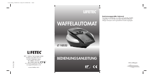 Bedienungsanleitung Lifetec LT 10552 Waffeleisen