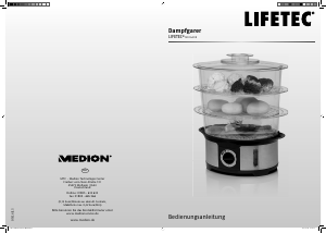 Bedienungsanleitung Lifetec MD 14209 Dampfkocher