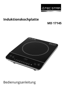 Bedienungsanleitung Tec Star MD 17145 Kochfeld