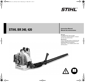 Manual Stihl BR 340 Leaf Blower