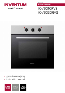 Manual Inventum IOV6010RVS Oven