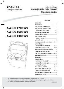 Hướng dẫn sử dụng Toshiba AW-DC1700WV Máy giặt