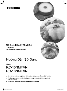 Hướng dẫn sử dụng Toshiba RC-18NMFVN Nồi cơm điện