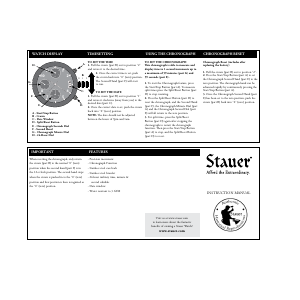 Manual Stauer 43568 Watch