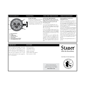 Manual Stauer 45809 Watch
