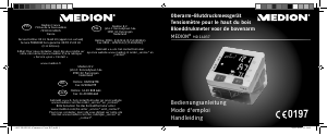 Mode d’emploi Medion MD 14037 Tensiomètre