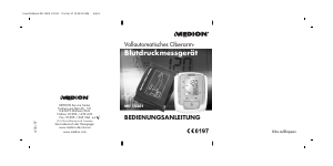 Bedienungsanleitung Medion MD 15201 Blutdruckmessgerät