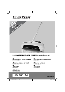 Handleiding SilverCrest SABD 3.6 Li A1 Veegmachine