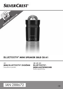 Bedienungsanleitung SilverCrest IAN 288672 Lautsprecher