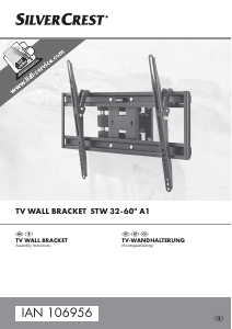 Handleiding SilverCrest IAN 106956 Muurbeugel