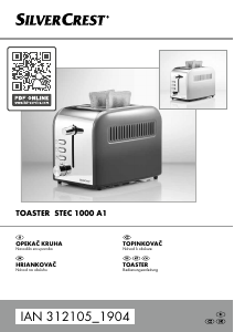 Bedienungsanleitung SilverCrest STEC 1000 A1 Toaster