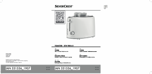 Εγχειρίδιο SilverCrest IAN 331536 Φρυγανιέρα