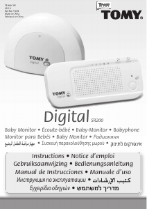 Bedienungsanleitung TOMY SR200 Digital Babyphone