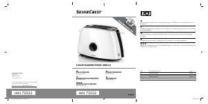 Instrukcja SilverCrest IAN 72022 Toster