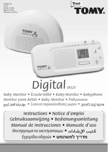 Bedienungsanleitung TOMY SR325 Digital Babyphone