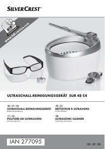 Manuale SilverCrest IAN 277095 Lavatrice a ultrasuoni