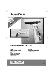 Mode d’emploi SilverCrest SFR 3.7 A2 Nettoyeur de vitres