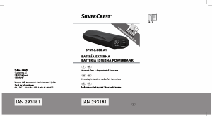 Manuale SilverCrest IAN 293181 Caricatore portatile