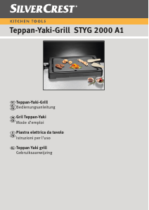 Bedienungsanleitung SilverCrest IAN 64786 Tischgrill