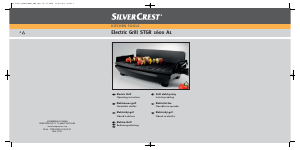 Használati útmutató SilverCrest IAN 61121 Asztali grillsütő