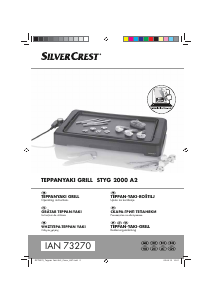 Manual SilverCrest IAN 73270 Table Grill