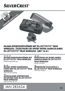 Bedienungsanleitung SilverCrest SIBT 16 A1 Kopfhörer