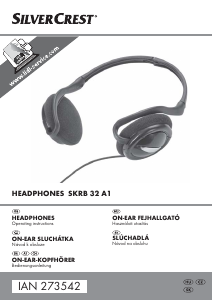 Manual SilverCrest IAN 273542 Headphone