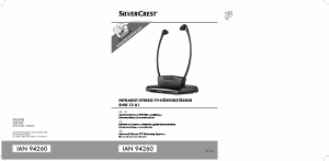 Handleiding SilverCrest SHIR 12 A1 Koptelefoon