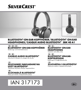 Mode d’emploi SilverCrest SBK 40 A1 Casque