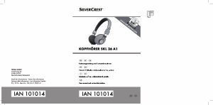 Bedienungsanleitung SilverCrest IAN 101014 Kopfhörer