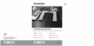 Manual SilverCrest IAN 114330 Scale