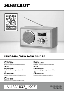 Handleiding SilverCrest SRH 5 B2 Radio