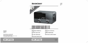 Manual SilverCrest IAN 297502 Rádio