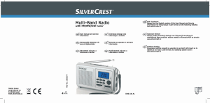 Használati útmutató SilverCrest IAN 69461 Rádió