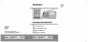 Εγχειρίδιο SilverCrest SWDR 500 C1 Ραδιόφωνο