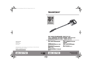 Mode d’emploi SilverCrest IAN 321720 Aspirateur