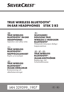 Manual SilverCrest STSK 2 B2 Headphone