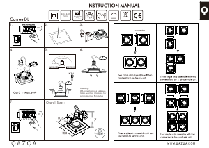 Manual de uso Qazqa 44819 Carree Lámpara