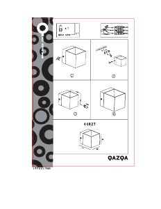 Bedienungsanleitung Qazqa 44827 Transfer Leuchte