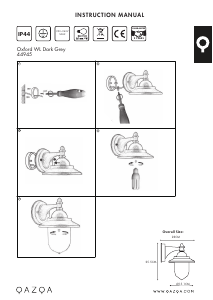 Instrukcja Qazqa 44945 Oxford Lampa