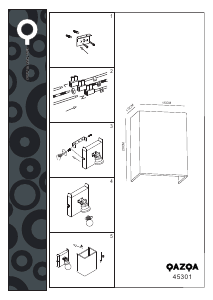 Instrukcja Qazqa 45301 Vete Lampa