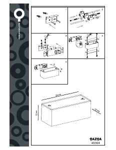 Manual de uso Qazqa 45304 Drum Lámpara