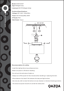 Manual de uso Qazqa 45467 Box Lámpara