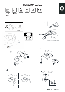 Instrukcja Qazqa 46217 Gipsy Zero I Lampa