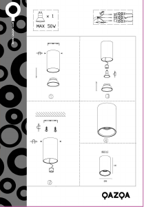 Instrukcja Qazqa 89313 Deep Lampa